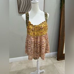 Anthropologie pajama short set